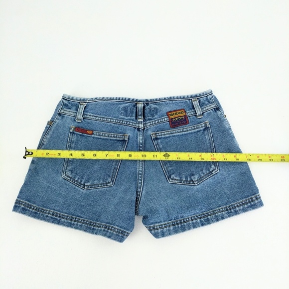 VINTAGE 90's | No Excuses Denim Button Up Shorts - Picture 6 of 7